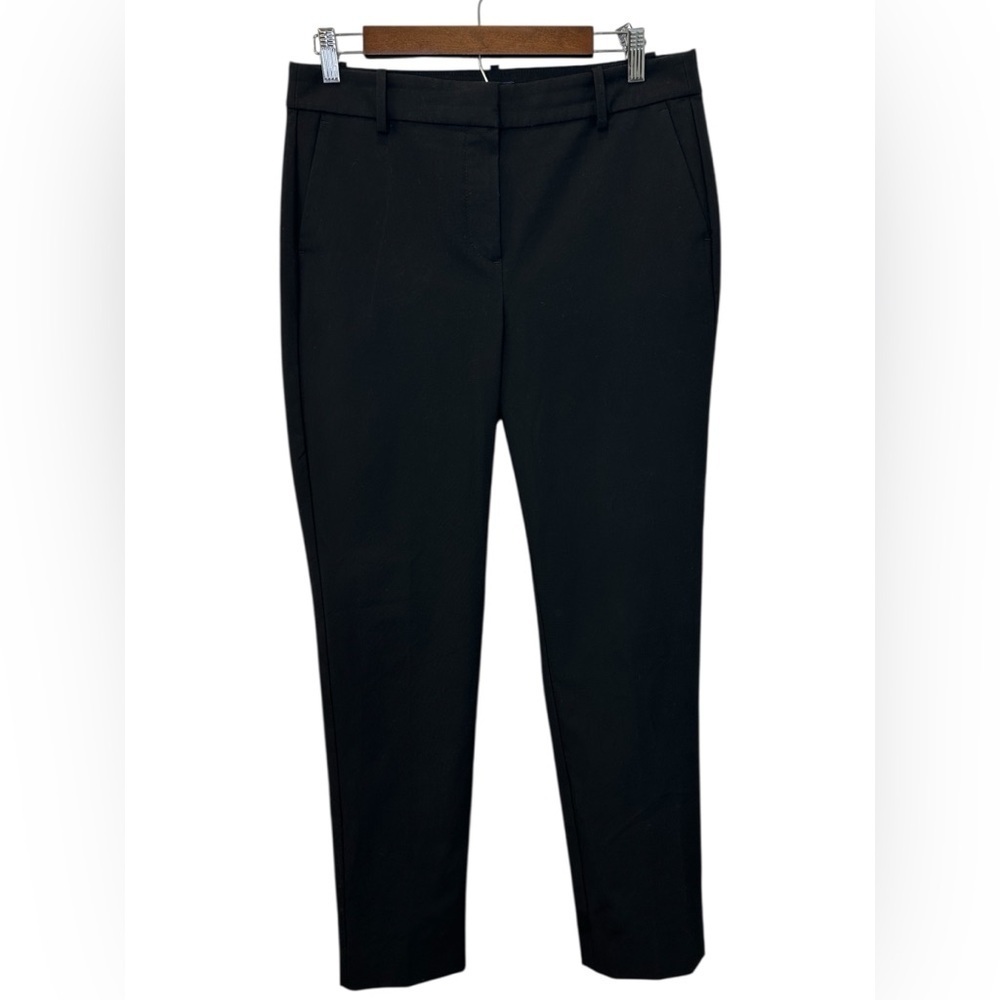 J.Crew Women's Black Slim Ankle Trousers Size 10